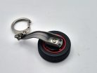 1:18 scale AUTOart wheel keychain - red