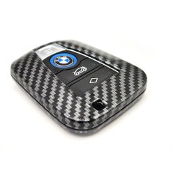 BMW i3 i8 key protective case cover keychain - carbon