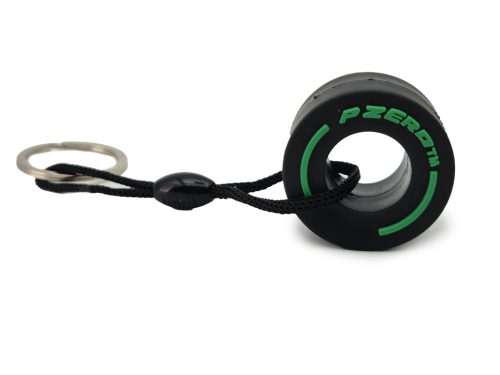 F1 Formula 1 tire – keychain – green