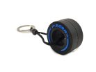 F1 Formula 1 tire – keychain – blue