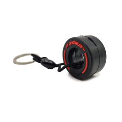F1 Formula 1 tire – keychain – red