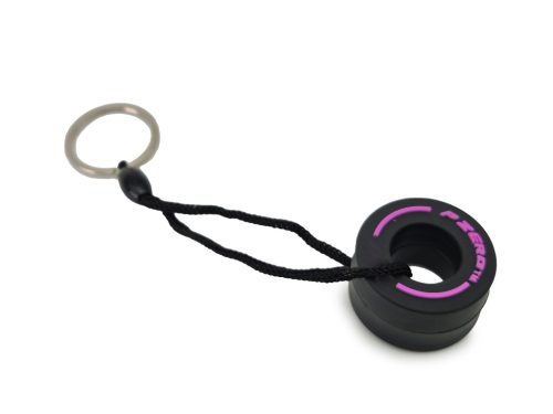 F1 Formula 1 tire – keychain – pink