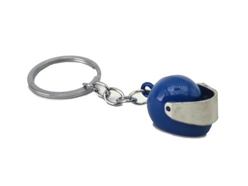 Helmet-shaped keychain