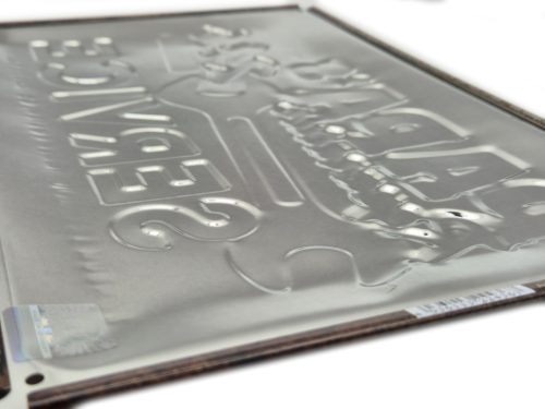 Papa's reparatur service – metal sign / metal plate (30x20cm)