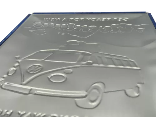 Volkswagen VW T1 Transporter – Get ready for a new Adventure – metal sign (30x40cm)