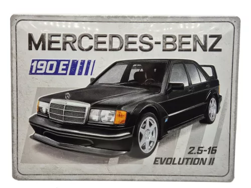 Mercedes-Benz 190E Evolution II / EVO II – metal sign (40x30cm)