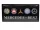 Mercedes-Benz logo evolution – metal sign (50x25cm)