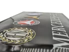 Mercedes-Benz logo evolution – metal sign (50x25cm)