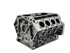 V8 engine block desk pen holder / business card holder decor