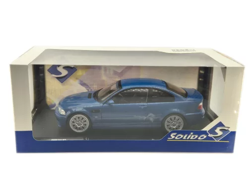 Bmw E46 M3 Laguna Seca blue Solido 1:18 1/18 model car model car