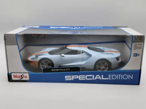Ford GT Gulf 2019 1:18 1/18 Maisto model car