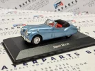 Jaguar XK140 Roadster year 1957 light blue metallic