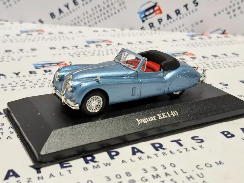 Jaguar XK140 Roadster year 1957 light blue metallic