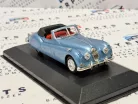 Jaguar XK140 Roadster year 1957 light blue metallic