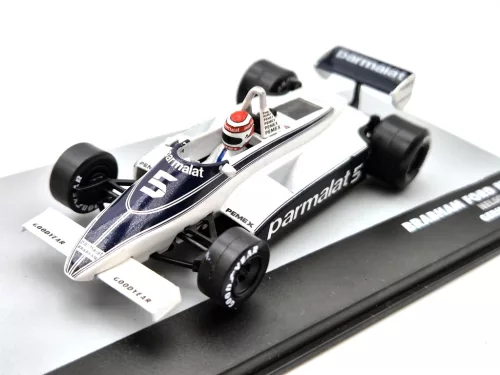 Brabham BT49C F1 #5 (1981) - Nelson Piquet - WITH DRIVER