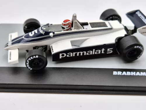 Brabham BT49C F1 #5 (1981) - Nelson Piquet - WITH DRIVER