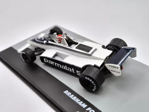 Brabham BT49C F1 #5 (1981) - Nelson Piquet - WITH DRIVER