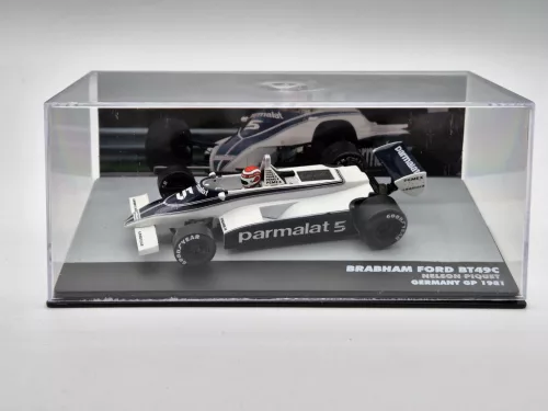 Brabham BT49C F1 #5 (1981) - Nelson Piquet - WITH DRIVER