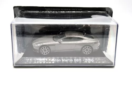 Aston Martin DB11 year 2016 grey metallic 1:43 Altaya