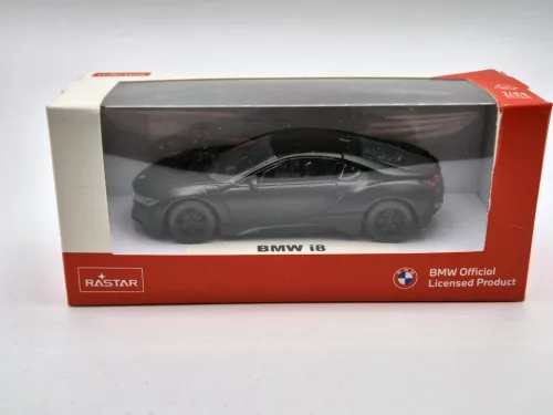 BMW i8 black Rastar - model car 1:43