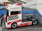 Mercedes-Benz Actros Gigaspace 4x2 truck (white) - Bburago - 1:43