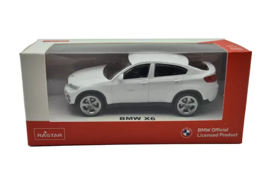 BMW white X6 - Rastar - model car 1:43
