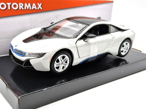 BMW i8 coupe 2018 - white - Motormax model car 1:24