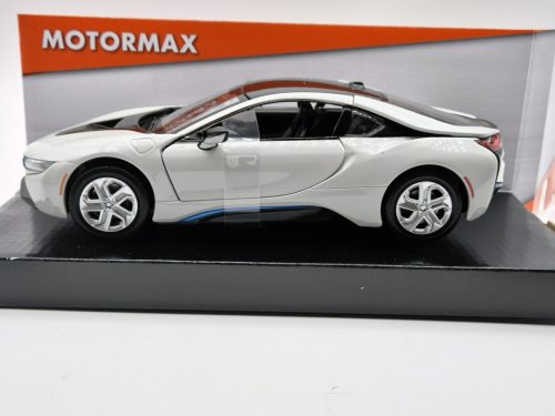 BMW i8 coupe 2018 - white - Motormax model car 1:24