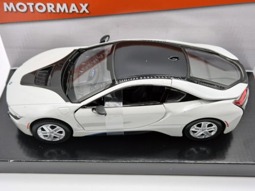 BMW i8 coupe 2018 - white - Motormax model car 1:24