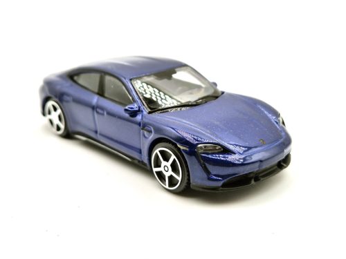 Porsche Taycan Turbo S (2019) - blue - Bburago - 1:43