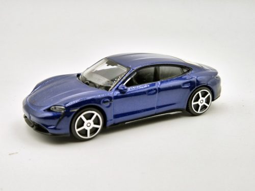 Porsche Taycan Turbo S (2019) - blue - Bburago - 1:43