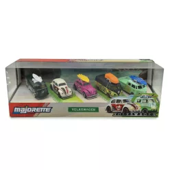   Volkswagen VW Transporter Beetle 5-piece set - Majorette - 1:64
