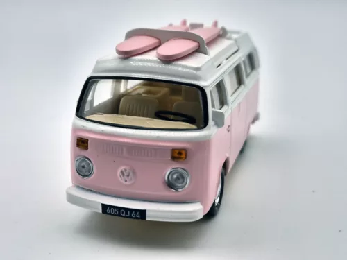 Volkswagen VW T2 transporter (1962) - Norev - 1:43 - pink