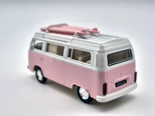 Volkswagen VW T2 transporter (1962) - Norev - 1:43 - pink