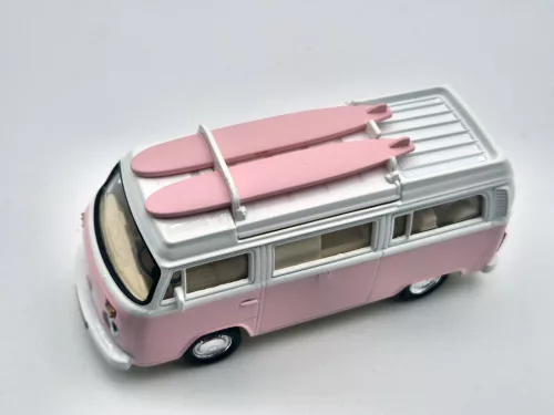 Volkswagen VW T2 transporter (1962) - Norev - 1:43 - pink