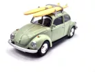 Volkswagen VW Beetle bug with surfboard (1973) - Norev - 1:43