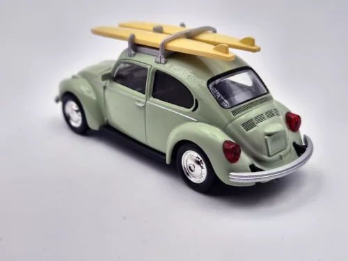 Volkswagen VW Beetle bug with surfboard (1973) - Norev - 1:43