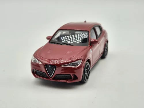 Alfa Romeo Stelvio Q4 V6 Biturbo - red - Bburago - 1:43