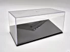 Showcase/display for 1:43 scale model car - tilted