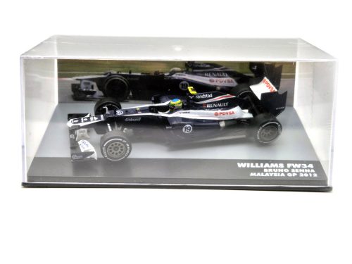 F1 Williams FW34 - Cosworth #19 (2012) - Bruno Senna - Newsstand - 1:43