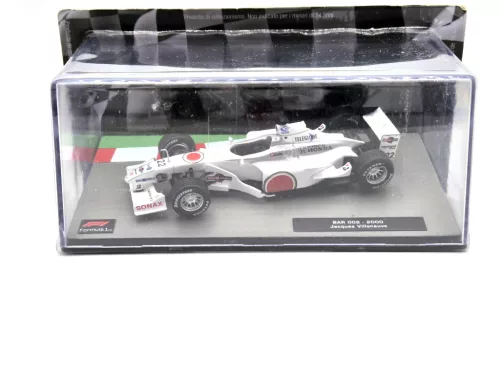 BAR - F1 002 Honda #22 (2000) - Jacques Villeneuve - Newsstand - 1:43