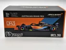 McLaren F1 MCL36 #3 (2022) Australian GP - Daniel Ricciardo - WITH DRIVER - Bburago - 1:43