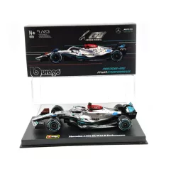   Mercedes - AMG Petronas F1 W13E #63 (2022) - George Russell - WITH DRIVER - Bburago - 1:43