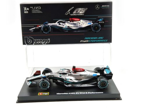Mercedes - AMG Petronas F1 W13E #63 (2022) - George Russell - WITH DRIVER - Bburago - 1:43