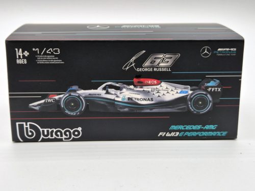 Mercedes - AMG Petronas F1 W13E #63 (2022) - George Russell - WITH DRIVER - Bburago - 1:43