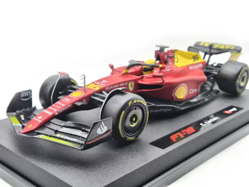 Ferrari F1 #16 (2022) - Monza GP pole - Charles Leclerc - Bburago - 1:18