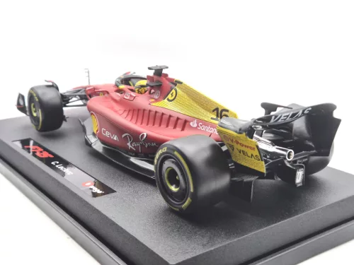 Ferrari F1 #16 (2022) - Monza GP pole - Charles Leclerc - Bburago - 1:18