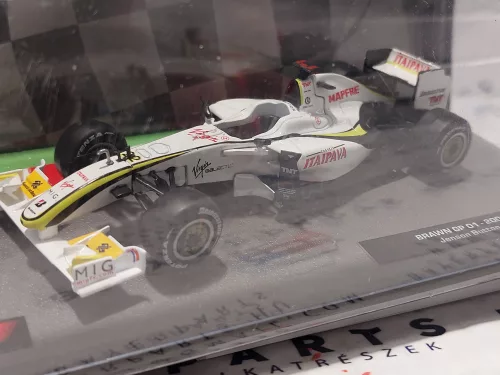 Brawn BGP 001 F1 #22 (2009) - World Champion - Jenson Button - Altaya - 1:43