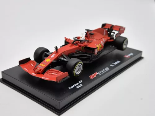 Ferrari - F1 Team Scuderia Ferrari (2020) - Australian GP - Sebastian Vettel - with driver - Bburago - 1:43 1/43 model car model car