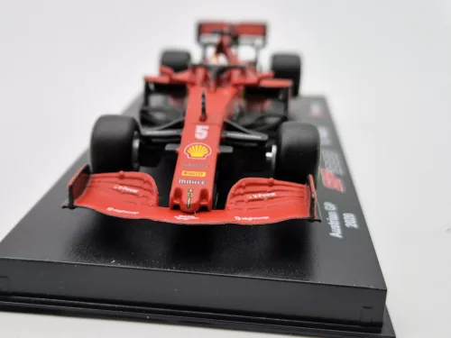 Ferrari - F1 Team Scuderia Ferrari (2020) - Australian GP - Sebastian Vettel - with driver - Bburago - 1:43 1/43 model car model car
